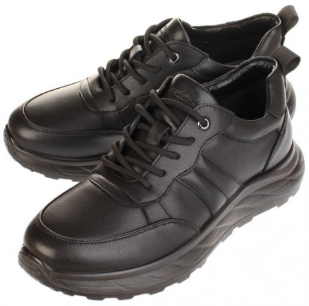 Кроссовки  Baden  черный  кожа Z-400328 фото в интернет-магазине | Omadey.ru