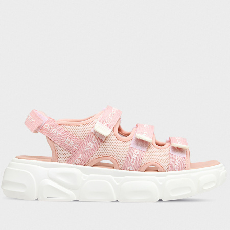 Сандалии  Crosby  пудра  сетка F-90717 фото в интернет-магазине | Omadey.ru