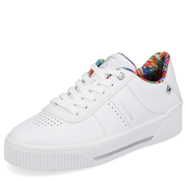 Фото Кроссовки  Rieker-Evolution  белый  кожа/кожа искусств. F-300085