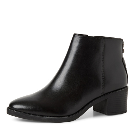 Ботинки  Marco Tozzi  черный  кожа Z-400991 фото в интернет-магазине | Omadey.ru