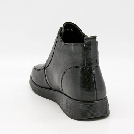 Ботинки  Bonavi  черный  кожа Z-100432 фото в интернет-магазине | Omadey.ru