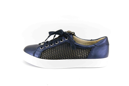 Кеды  Caprice  синий  кожа F-80178 фото в интернет-магазине | Omadey.ru