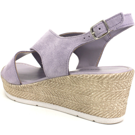 Босоножки  Marco Tozzi  фиолетовый  кожа F-7909 фото в интернет-магазине | Omadey.ru