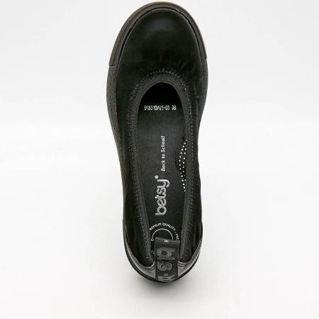 Туфли  Betsy  черный  нубук искуств. Z-100038 фото в интернет-магазине | Omadey.ru