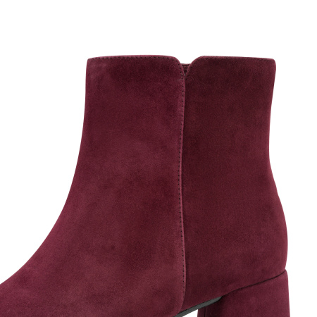 Ботинки  Marco Tozzi  бордовый  кожа Z-401018 фото в интернет-магазине | Omadey.ru