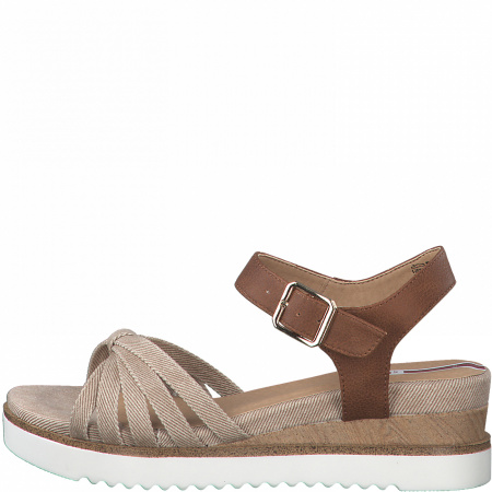 Босоножки  S.Oliver  розовый  текстиль F-90325 фото в интернет-магазине | Omadey.ru