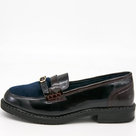 Туфли  Keddo  бордовый  кожа иск./иск.мех Z-8852 фото в интернет-магазине | Omadey.ru