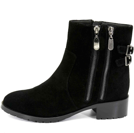 Ботильоны  Balex  черный  велюр натуральный Z-8738 фото в интернет-магазине | Omadey.ru