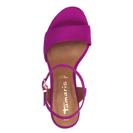 Босоножки  Tamaris  розовый  текстиль F-400914 фото в интернет-магазине | Omadey.ru