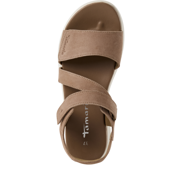 Фото Босоножки  Tamaris  коричневый  кожа F-400913