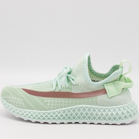 Кроссовки  Baden  зеленый  текстиль F-90240 фото в интернет-магазине | Omadey.ru