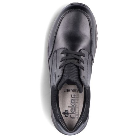 Туфли  Rieker  черный  кожа/кожа искусств./текстиль F-100105 фото в интернет-магазине | Omadey.ru