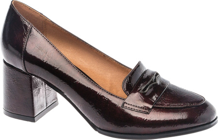 Туфли  Betsy  бордовый  кожа лаковая искусств. Z-8247 фото в интернет-магазине | Omadey.ru