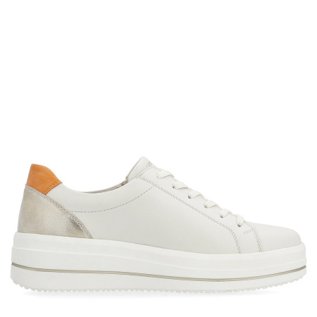 Кроссовки  Remonte  бежевый  кожа/кожа искусств. F-400150 фото в интернет-магазине | Omadey.ru