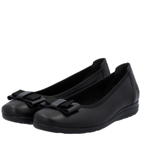 Фото Туфли  Rieker черный кожа/кожа искусств. F-400264