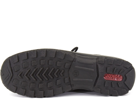 Ботинки  Rieker  черный  кожа/кожа искусств./текстиль Z-8198 фото в интернет-магазине | Omadey.ru