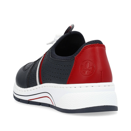 Кроссовки  Rieker  синий  кожа/кожа искусств. F-300518 фото в интернет-магазине | Omadey.ru