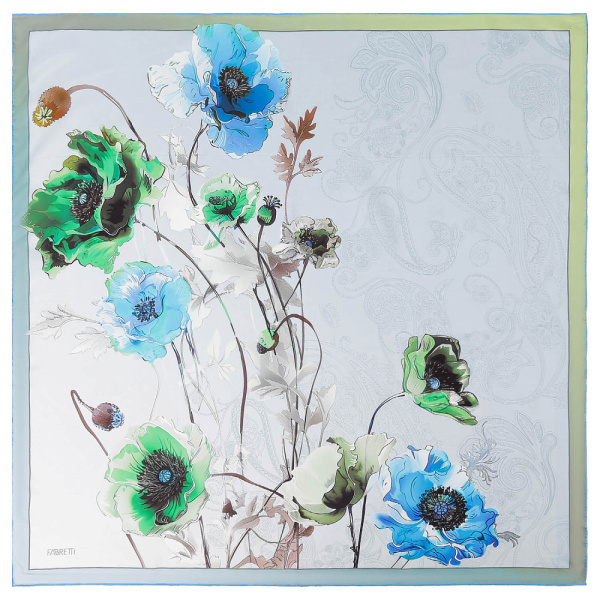 Фото Платок Fabretti зеленый  c15664