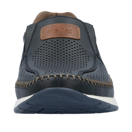 Туфли  Rieker  синий  кожа/кожа искусств. F-400052 фото в интернет-магазине | Omadey.ru