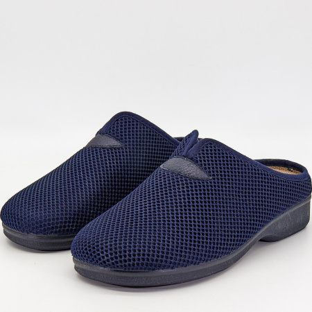 Сабо  Imara ORTO  синий  текстиль F-90023 фото в интернет-магазине | Omadey.ru