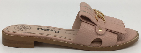 Шлепанцы  Betsy  розовый  кожа искусств. F-70820 фото в интернет-магазине | Omadey.ru