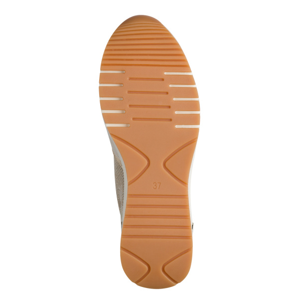 Фото Кроссовки  Marco Tozzi  бежевый  текстиль Z-400968