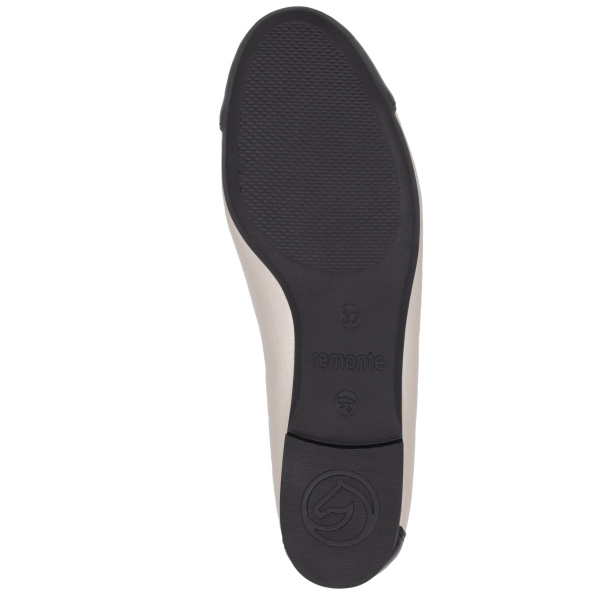 Фото Туфли  Remonte черно-белый  кожа/кожа искусств. F-400459