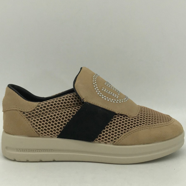 Фото Туфли  Imara ORTO  бежевый  текстиль/кожа F-90306