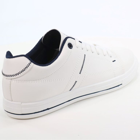 Кроссовки  Crosby  белый  кожа искусств. F-100263 фото в интернет-магазине | Omadey.ru