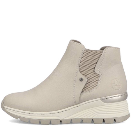 Ботинки  Rieker  бежевый  кожа искусств. Z-300122 фото в интернет-магазине | Omadey.ru