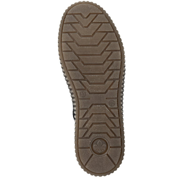 Фото Ботинки  Rieker  черный  кожа/кожа искусств. Z-401050 Фото Ботинки  Rieker  черный  кожа/кожа искусств. Z-401050