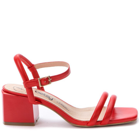 Босоножки  Betsy  красный  кожа искусств. F-90844 фото в интернет-магазине | Omadey.ru