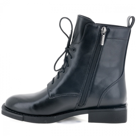 Ботинки  Baden  черный  кожа Z-100748