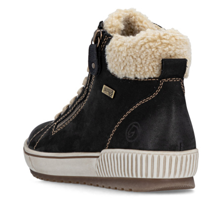 Ботинки  Remonte  серый  кожа/текстиль Z-401057 фото в интернет-магазине | Omadey.ru