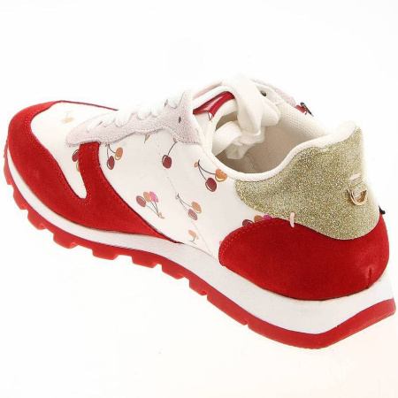 Кроссовки  Keddo  белый  замша/кожа искусств. F-7443 фото в интернет-магазине | Omadey.ru