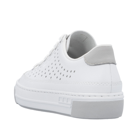 Кеды  Rieker  белый  кожа/кожа искусств. F-400176 фото в интернет-магазине | Omadey.ru