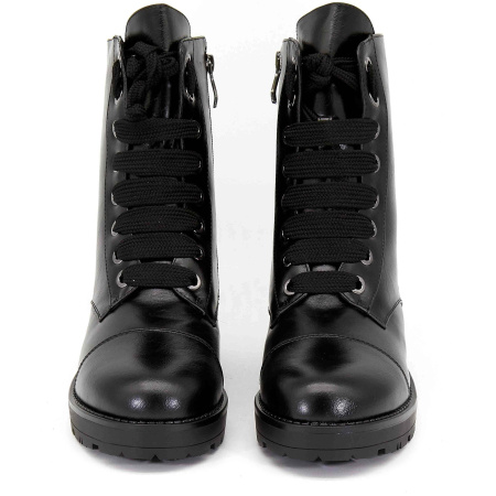 Ботинки  Betsy  черный  кожа искусств. Z-8604 фото в интернет-магазине | Omadey.ru