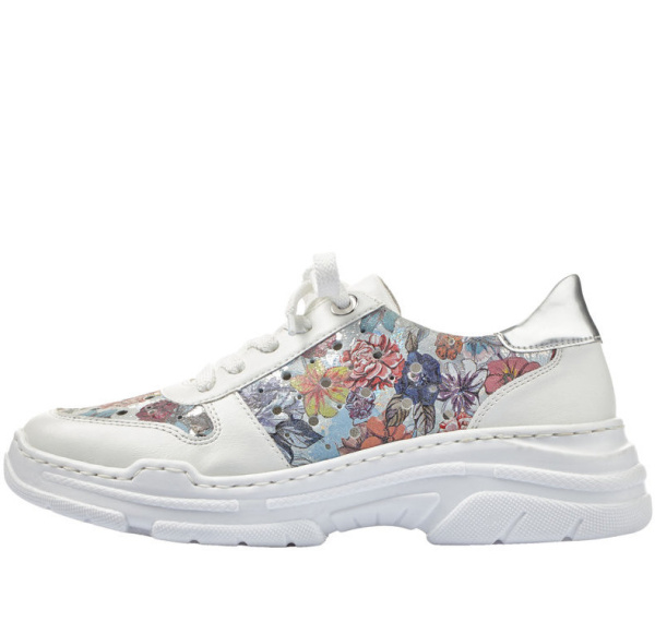 Фото Кроссовки  Rieker  мультицвет  кожа/кожа искусств. F-81049