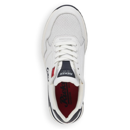 Кроссовки  Rieker  белый  кожа/кожа искусств. F-400060 фото в интернет-магазине | Omadey.ru