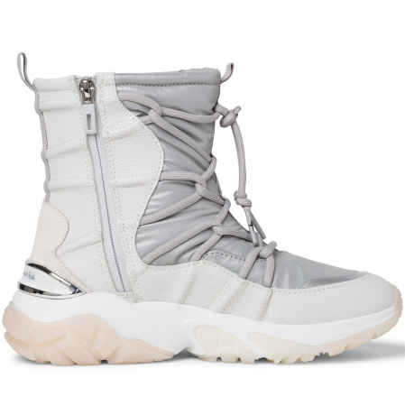 Ботинки  Tamaris  серебряный  текстиль Z-90286 фото в интернет-магазине | Omadey.ru