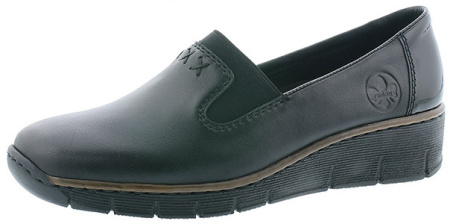 Туфли  Rieker  зеленый  кожа/кожа искусств. Z-8772 фото в интернет-магазине | Omadey.ru