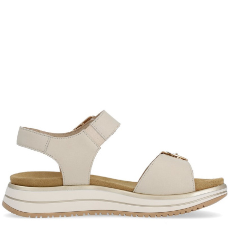 Босоножки  Remonte  белый  кожа F-400152 фото в интернет-магазине | Omadey.ru