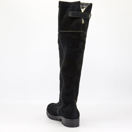 Сапоги  Rieker  черный  замша Z-6193 фото в интернет-магазине | Omadey.ru