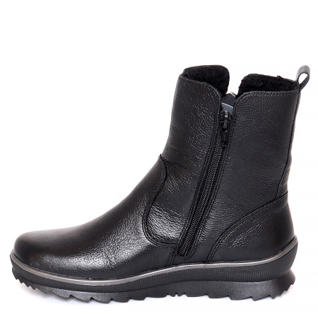 Полусапоги  Remonte  черный  кожа Z-400145 фото в интернет-магазине | Omadey.ru