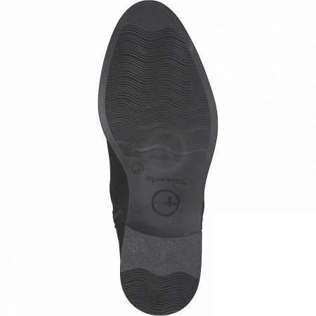 Ботинки  Tamaris  черный  кожа Z-100486 фото в интернет-магазине | Omadey.ru