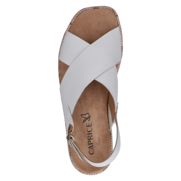 Фото Сандалии  Caprice  бежевый  кожа F-100284