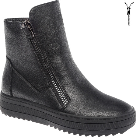 Ботинки  Keddo  черный  кожа искусств. Z-8875 фото в интернет-магазине | Omadey.ru