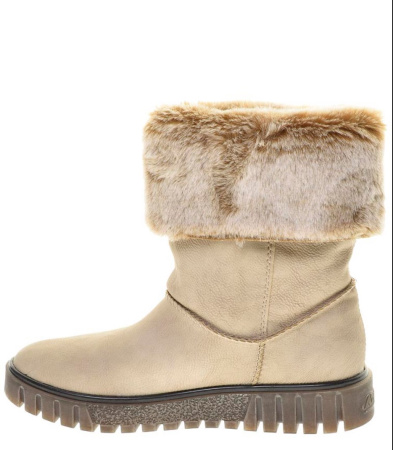 Полусапоги  Rieker  бежевый  кожа искусств./текстиль Z-8454 фото в интернет-магазине | Omadey.ru