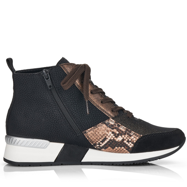 Фото Ботинки  Rieker  коричневый  кожа искусств./текстиль Z-100106