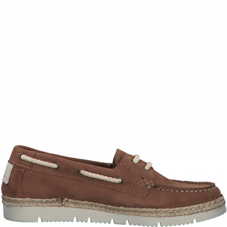 Мокасины  женские Tamaris  коричневый  кожа F-90582 фото в интернет-магазине | Omadey.ru